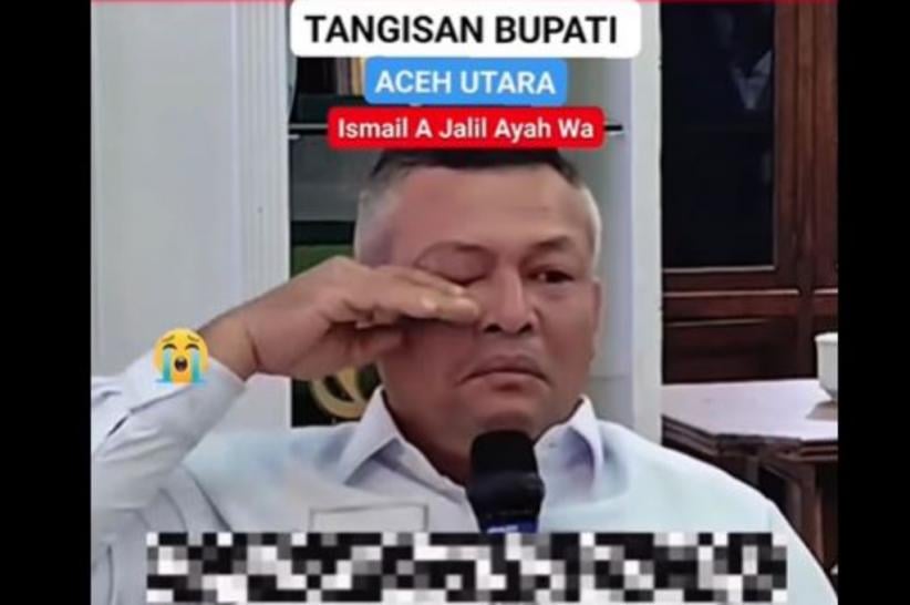 Bupati Aceh Utara Menangis Ceritakan Situasi Banjir: Tak Sanggup Lagi, Korbannya Luar Biasa