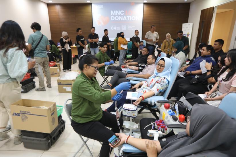 Antusiasme Karyawan MNC Group Donor Darah dan Donasi untuk Korban Bencana - Bagian 3