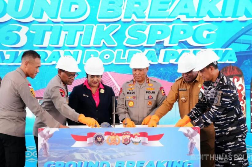 Polri Bangun 6 SPPG Baru di Papua, Percepat Layanan hingga Wilayah 3T