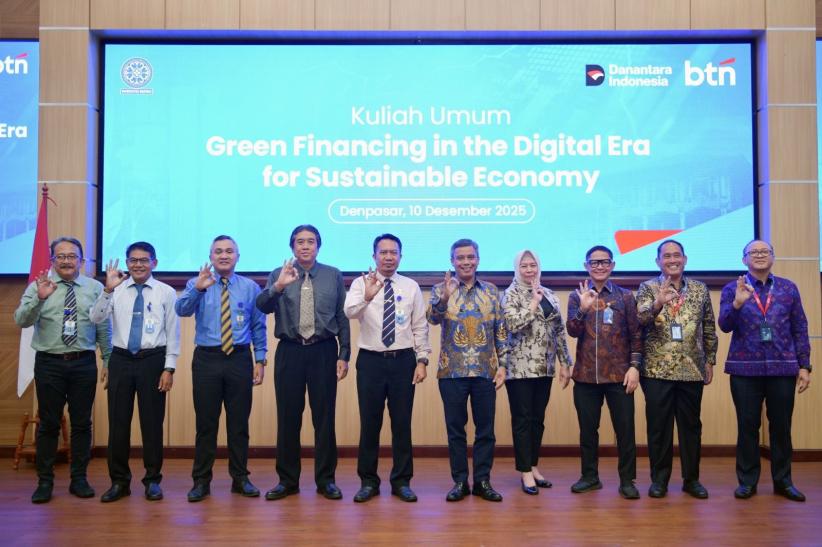 Ratusan Mahasiswa Udayana Ikuti Kuliah Umum, Didorong Perkuat Ekonomi Hijau di Indonesia  - Bagian 4