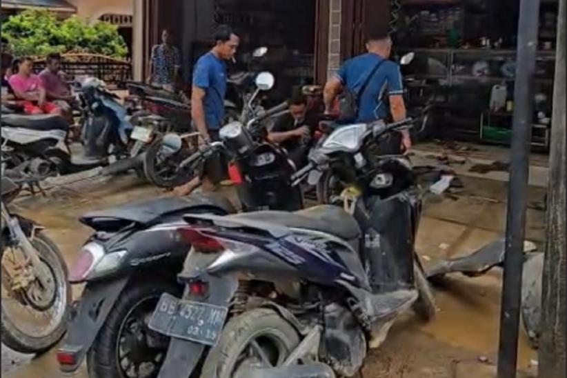 Polda Sumut Buka Layanan Servis Gratis Motor Korban Terdampak Bencana