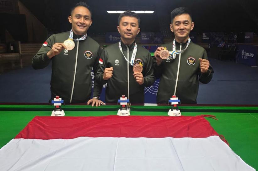Momen Biliar Indonesia Panen Medali di SEA Games 2025 - Bagian 3