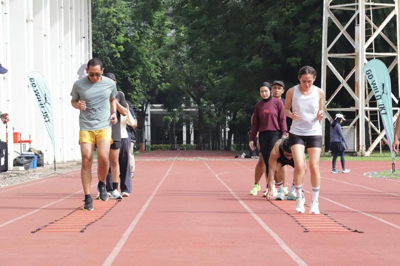 Melihat Pelari dari Ragam Komunitas Berlatih di Stadion Madya - Bagian 3