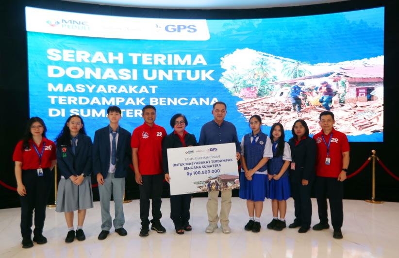 Global Prestasi School Gandeng MNC Peduli Bantu Korban Bencana Sumatera - Bagian 1