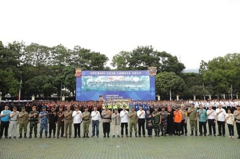 Operasi Lilin Lodaya selama Nataru, Polda Jabar Kerahkan 25.642 Personel Gabungan