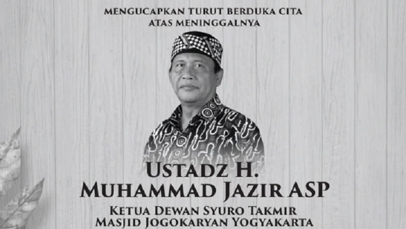 Muhammadiyah Berduka, Kiai Muhammad Jazir Ketua Dewan Syuro Masjid Jogokariyan Meninggal Dunia