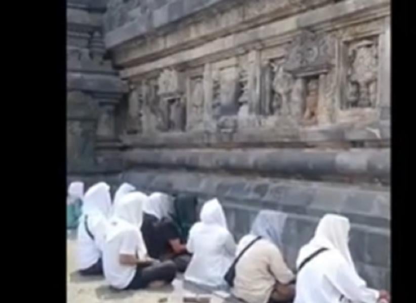 Viral Video Ritual Zikir di Candi Siwa Prambanan, Pengelola TWC Minta Maaf