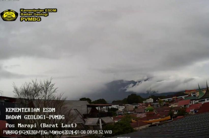 Gunung Marapi Erupsi Hari Ini, PVMBG Imbau Warga Jauhi Radius 3 Kilometer