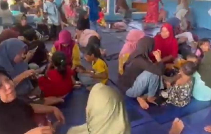 Bantuan Logistik Tak Merata, Pengungsi Banjir di Halmahera Barat Kelaparan