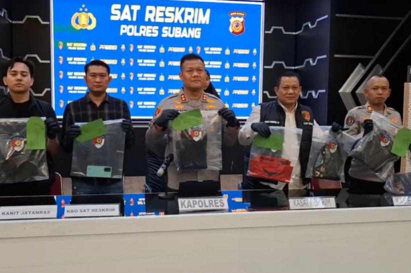 Pembunuh Konsultan Proyek di Subang Ditangkap, Pelaku Sakit Hati Dimarahi Korban