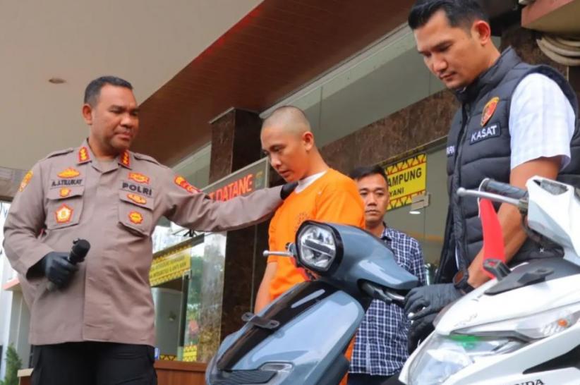 Mahasiswa di Bandar Lampung Ditangkap Curanmor, Sudah 5 Kali Beraksi