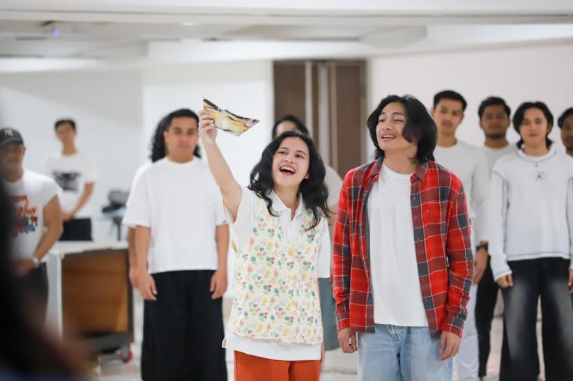 Latihan Jelang Pertunjukan Perahu Kertas - Bagian 1