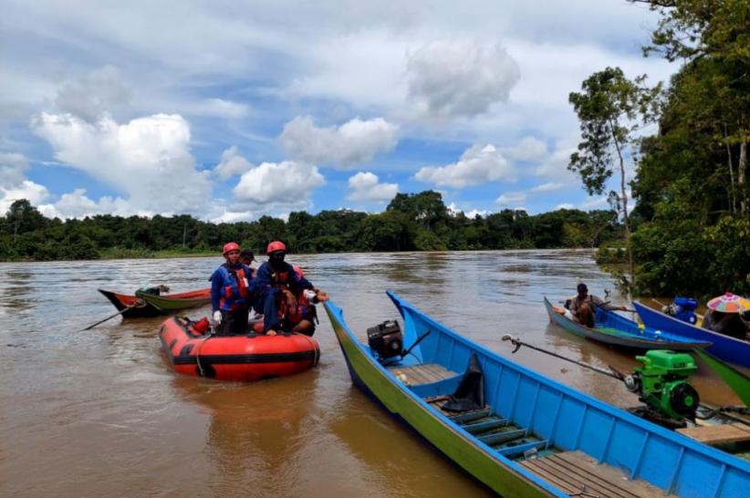Warga Kutai Kartanegara Hilang Tenggelam, Tim SAR Sisir Sungai Belayan