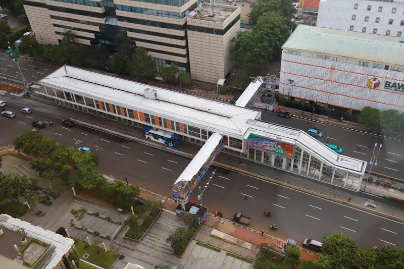 Tertua di Indonesia, JPO Sarinah Kembali Dibangun - Bagian 3