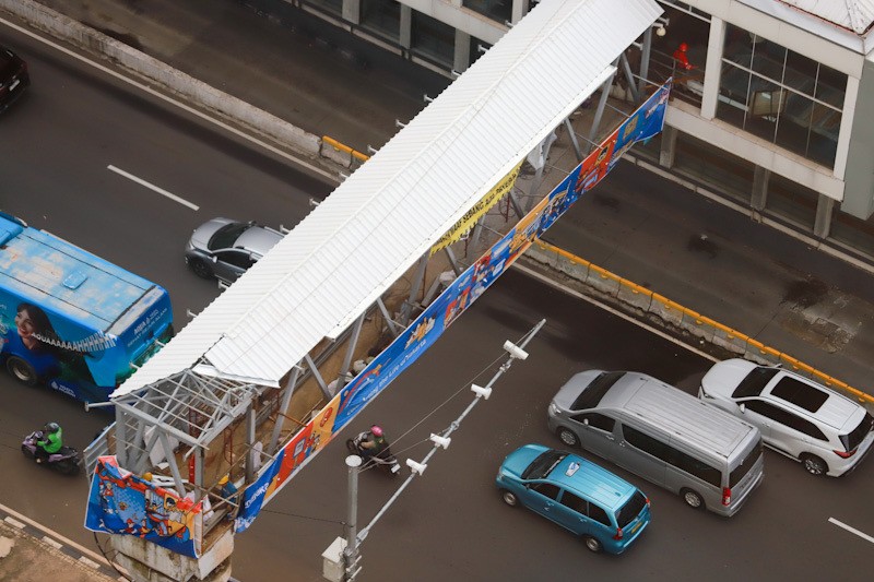 Tertua di Indonesia, JPO Sarinah Kembali Dibangun - Bagian 2