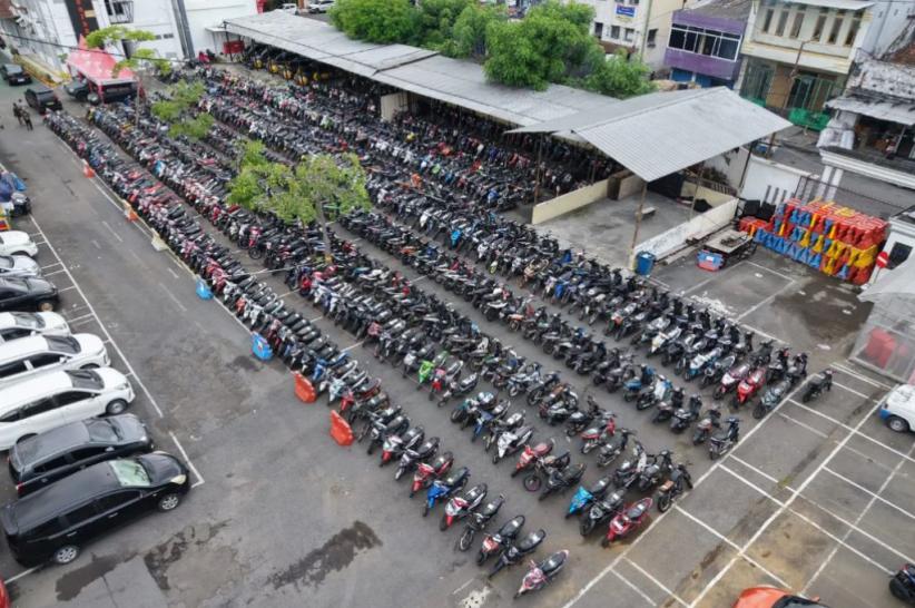 Siap-Siap! 800 Motor Curian Siap Dikembalikan ke Pemiliknya di Bazar Ranmor Surabaya