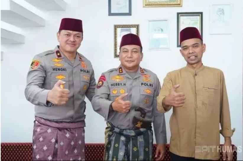 Kapolda Riau Temui Ustaz Abdul Somad, Bahas Kerukunan dan Kamtibmas