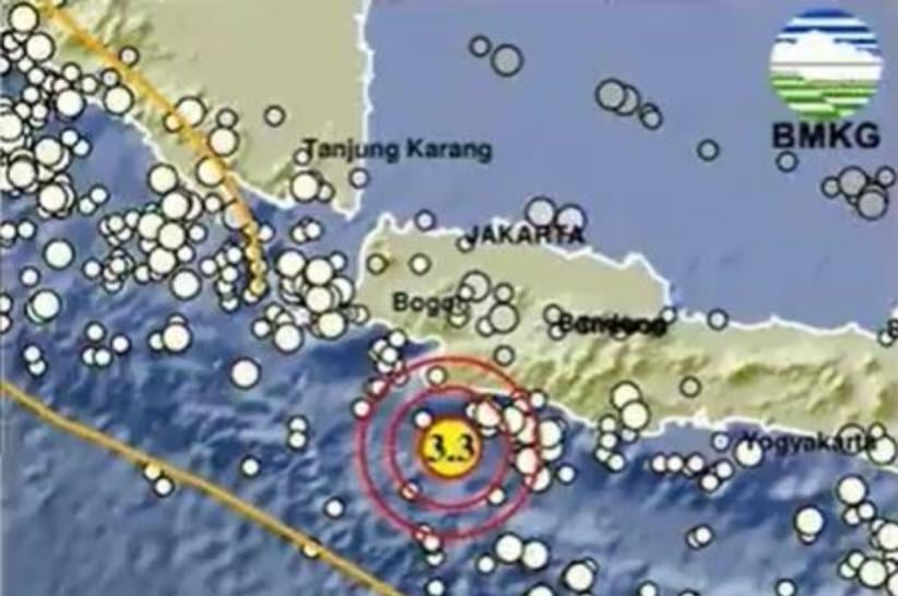 Gempa Hari Ini Magnitudo 3,3, Guncang Sukabumi Jabar