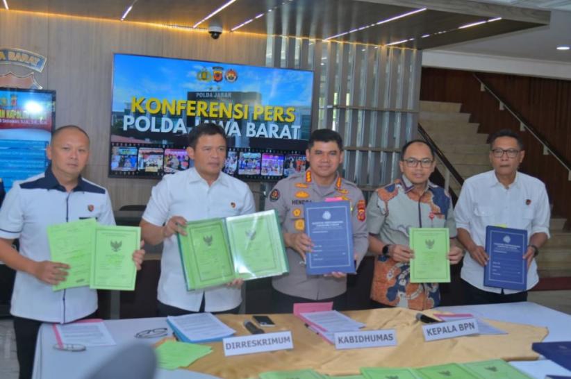 Mafia Tanah di Cianjur Dibongkar Polisi, 1 Tersangka Pemalsuan Dokumen Ditangkap