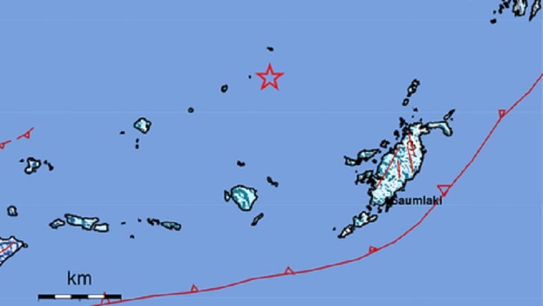 Gempa Bumi Terkini Magnitudo 5,6 Guncang Tanimbar