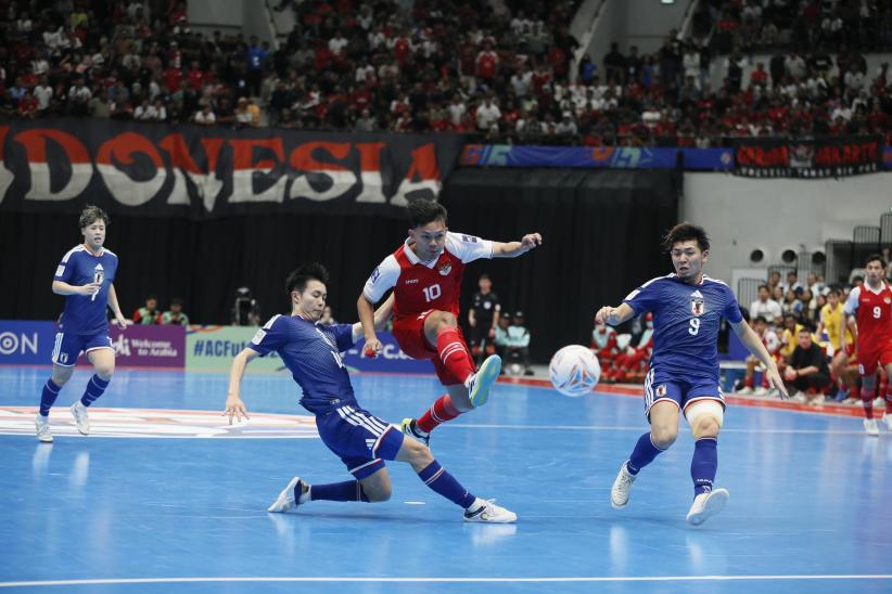 Selebrasi Timnas Futsal Indonesia Lolos Final Piala Asia usai Bungkam Jepang - Bagian 4