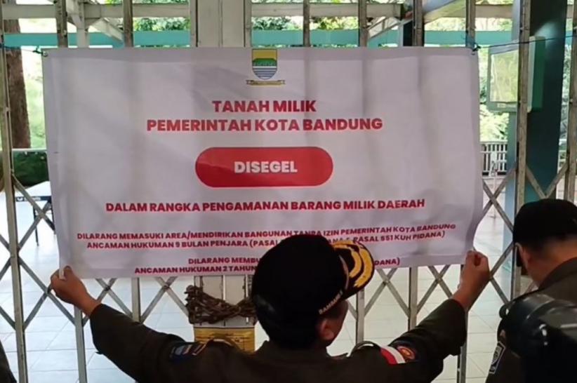 Bandung Zoo Disegel Pemkot, Akses Wisata Ditutup selama 3 Bulan