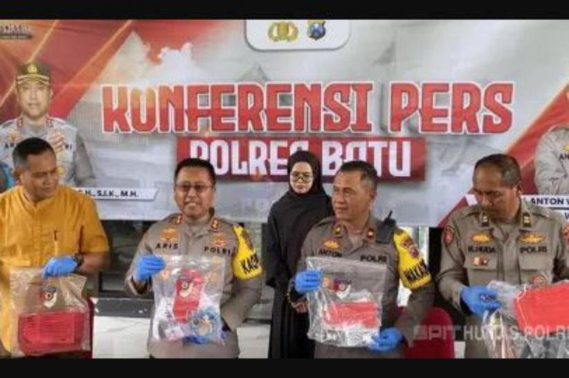 Maling Bobol Rumah Penjual Emas di Batu Jatim, Gasak 3 Brankas Berisi Logam Mulia
