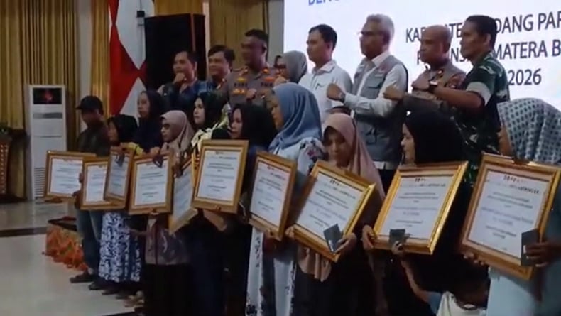 310 Rumah Rusak Terdampak Bencana Sumatera Dapat Bantuan dari BNPB