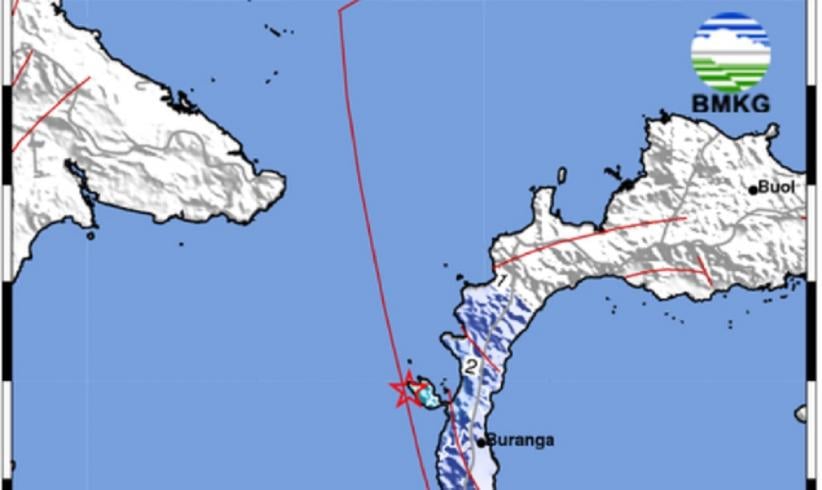 Gempa Hari Ini M 4,3 Guncang Donggala Sulteng, Warga Rasakan Getaran Kuat