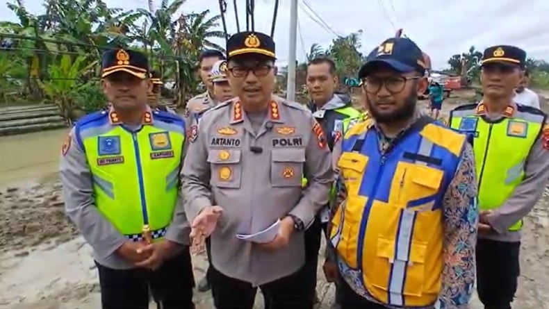 Perbaikan Tanggul Sungai Tuntang Dikebut, Truk Dilarang Melintas Jalur Gubug