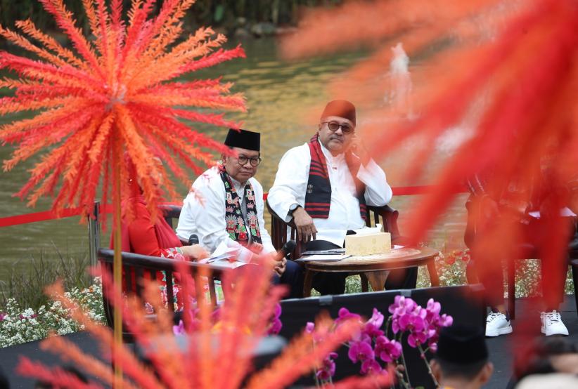 Gubernur Pramono Anung dan Wagub Rano Karno Diskusi di Taman Bendera Pusaka - Bagian 2