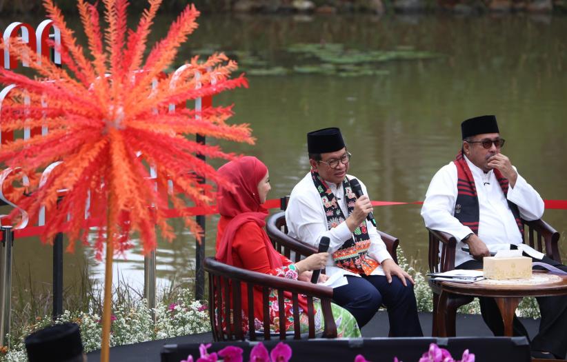Gubernur Pramono Anung dan Wagub Rano Karno Diskusi di Taman Bendera Pusaka - Bagian 3