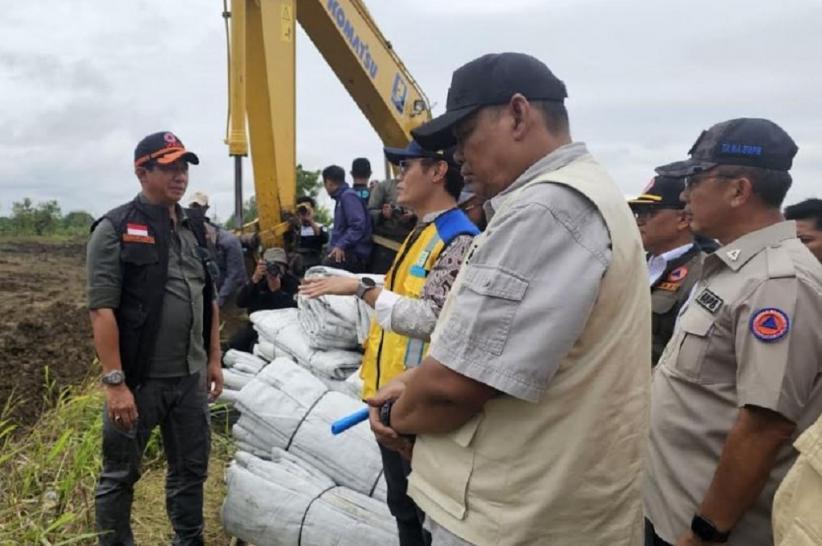 Banjir di Grobogan Berangsur Surut, BNPB Kebut Perbaikan Tanggul Jebol