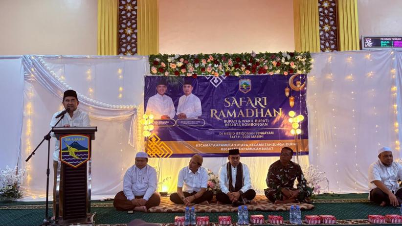 Safari Ramadan Perdana, Pemkab Kotabaru Salurkan Batuan untuk Tiga Kecamatan