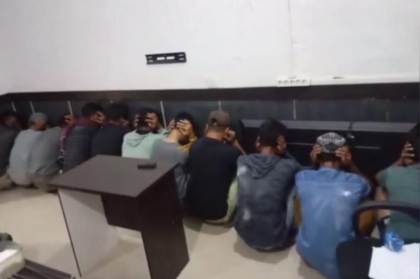 Polisi Bongkar Tambang Emas Ilegal di Batanghari Jambi, 12 Orang Ditangkap