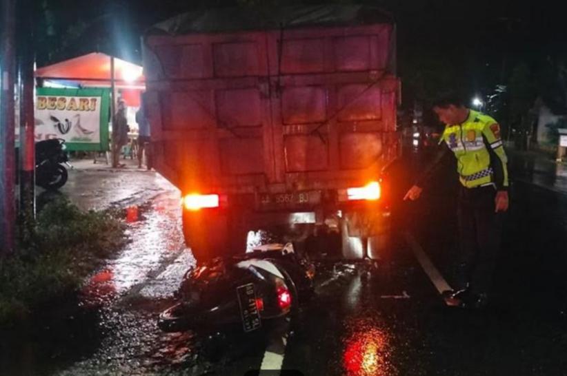 Kecelakaan Motor Tabrak Truk Parkir di Jalan Wates-Purworejo, Warga Kulonprogo Tewas