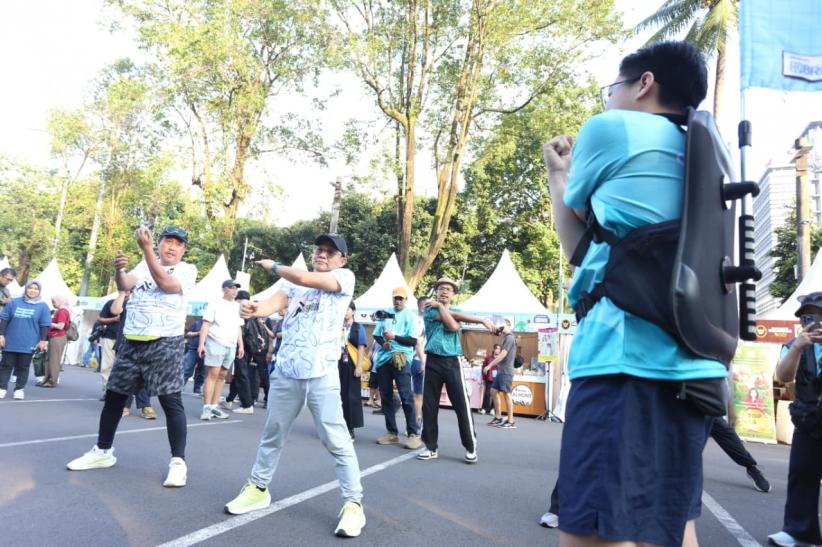 Menko PM Muhaimin Iskandar Lepas Peserta Lari NgabubuRUN - Bagian 3