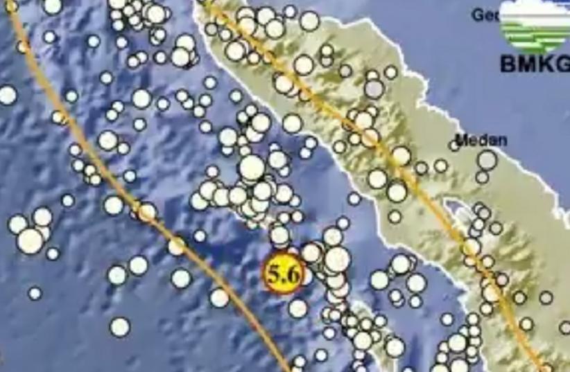 Gempa Hari Ini M 5,6 Guncang Sinabang Simeuleu Aceh