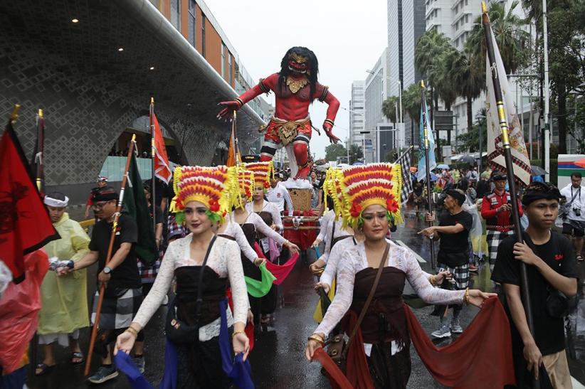 Pawai Ogoh-Ogoh Sambut Hari Raya Nyepi  - Bagian 2