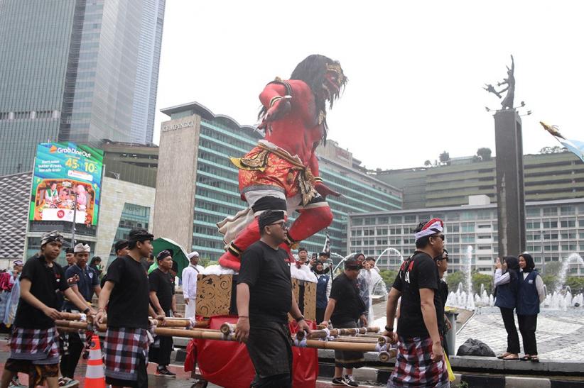 Pawai Ogoh-Ogoh Sambut Hari Raya Nyepi  - Bagian 3