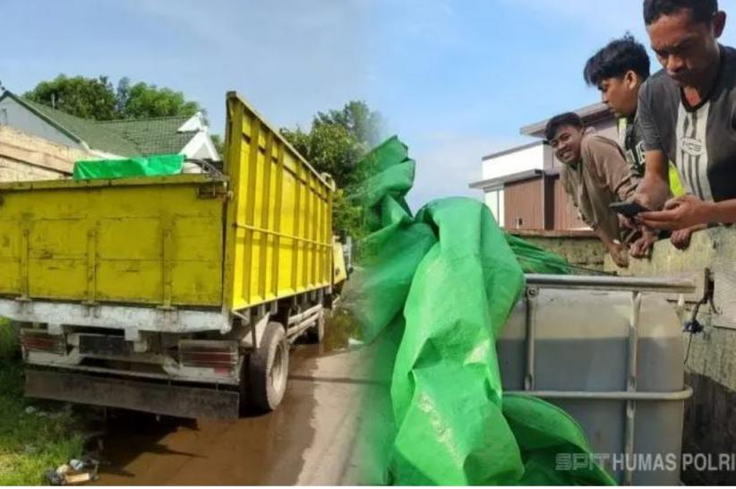 Kejar-kejaran di Pantura Situbondo, Polisi Gagalkan Penyelundupan 1 Ton BBM Subsidi