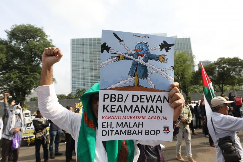 Aksi Solidaritas untuk Iran di Depan Kedubes AS Jakarta - Bagian 4