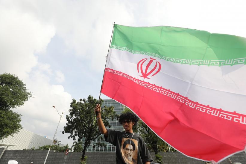 Aksi Solidaritas untuk Iran di Depan Kedubes AS Jakarta - Bagian 2