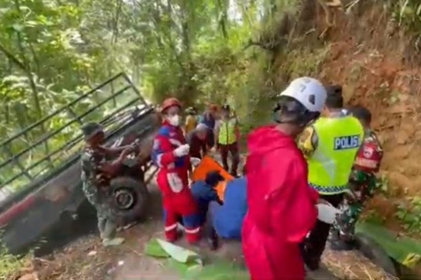 Kronologi Kecelakaan Pikap Tewaskan 3 Orang di Kebumen, Tak Kuat Menanjak lalu Terguling