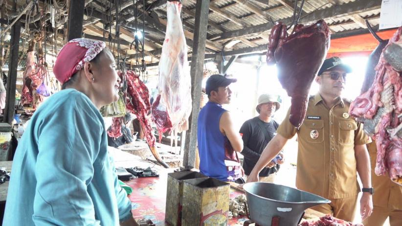Jelang Idulfitri 1447 H, Pemkab Kotabaru Survei Ketersediaan Bahan Pokok