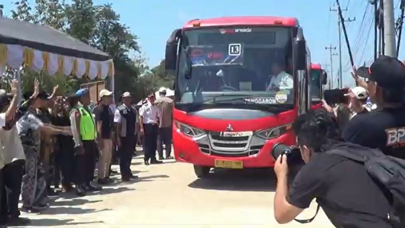 Perbaikan Jalan Grobogan-Semarang Selesai, Seluruh Kendaraan Kembali Boleh Melintas