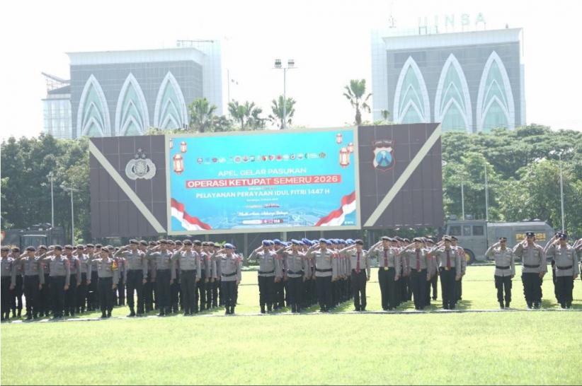 Polda Jatim Kerahkan 16.326 Personel di Operasi Ketupat Semeru, Siagakan 238 Pospam