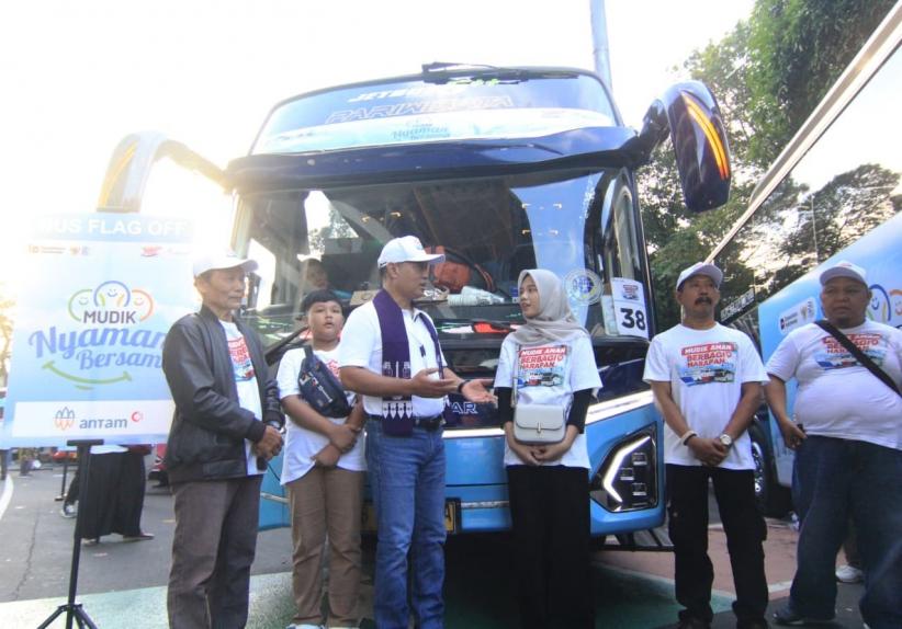 Ratusan Pemudik Pulang Kampung pada Program Mudik Nyaman Bersama 2026 - Bagian 4