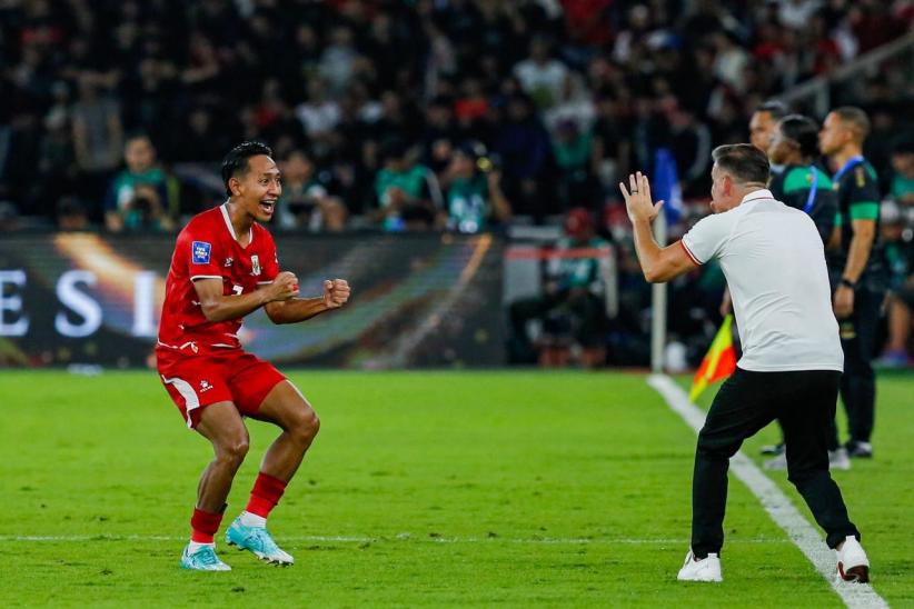 Selebrasi Beckham Putra Jebol Gawang Saint Kitts and Nevis  - Bagian 1