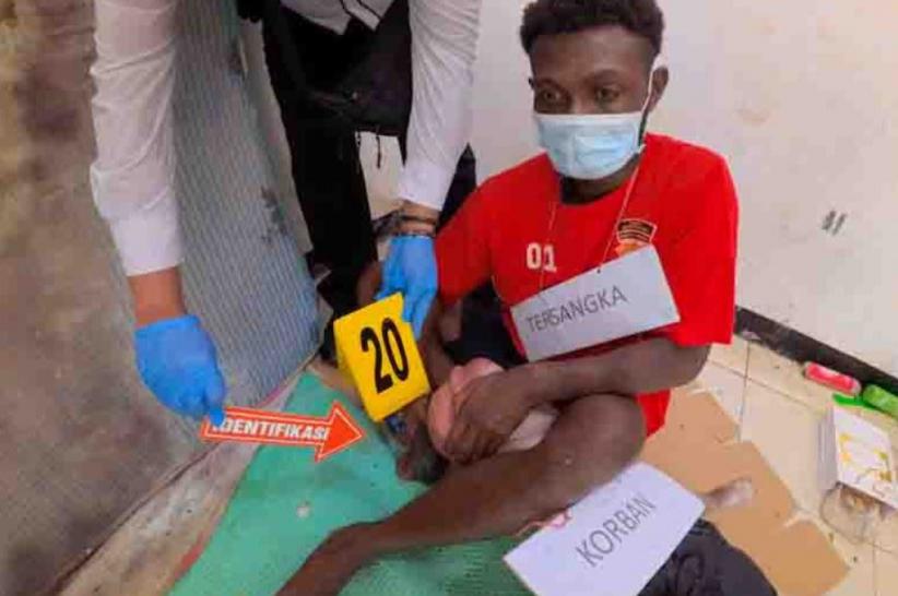 Pembunuhan di Teluk Wondama, Berawal dari Michat Korban Dihantam Pakai Ulekan